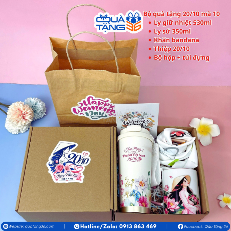 Đặt quà 20/10 sớm – Chủ động mẫu mã và tiến độ